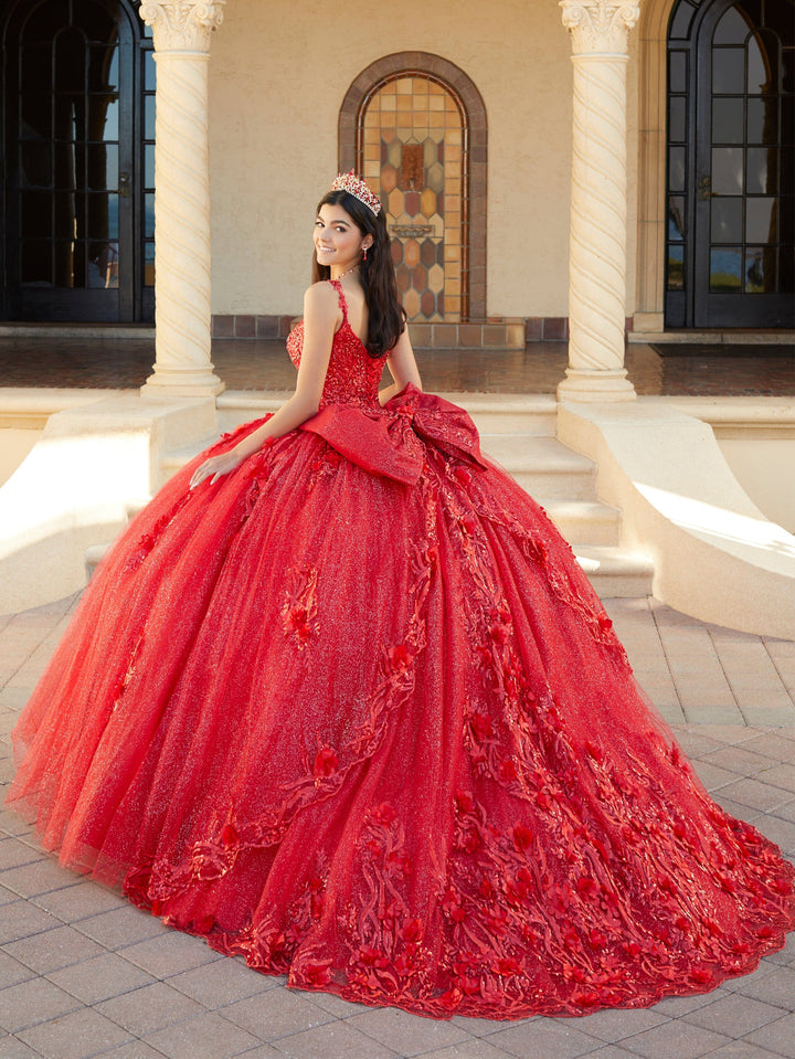Sleeveless V-Neck Quinceanera Dress by House of Wu 26066
