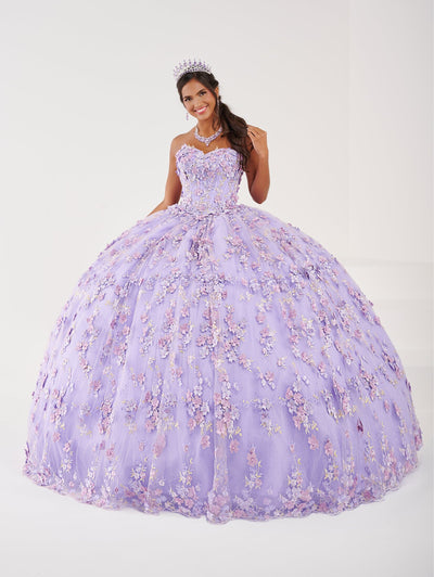 Strapless Cape Quinceanera Dress by Fiesta Gowns 56494