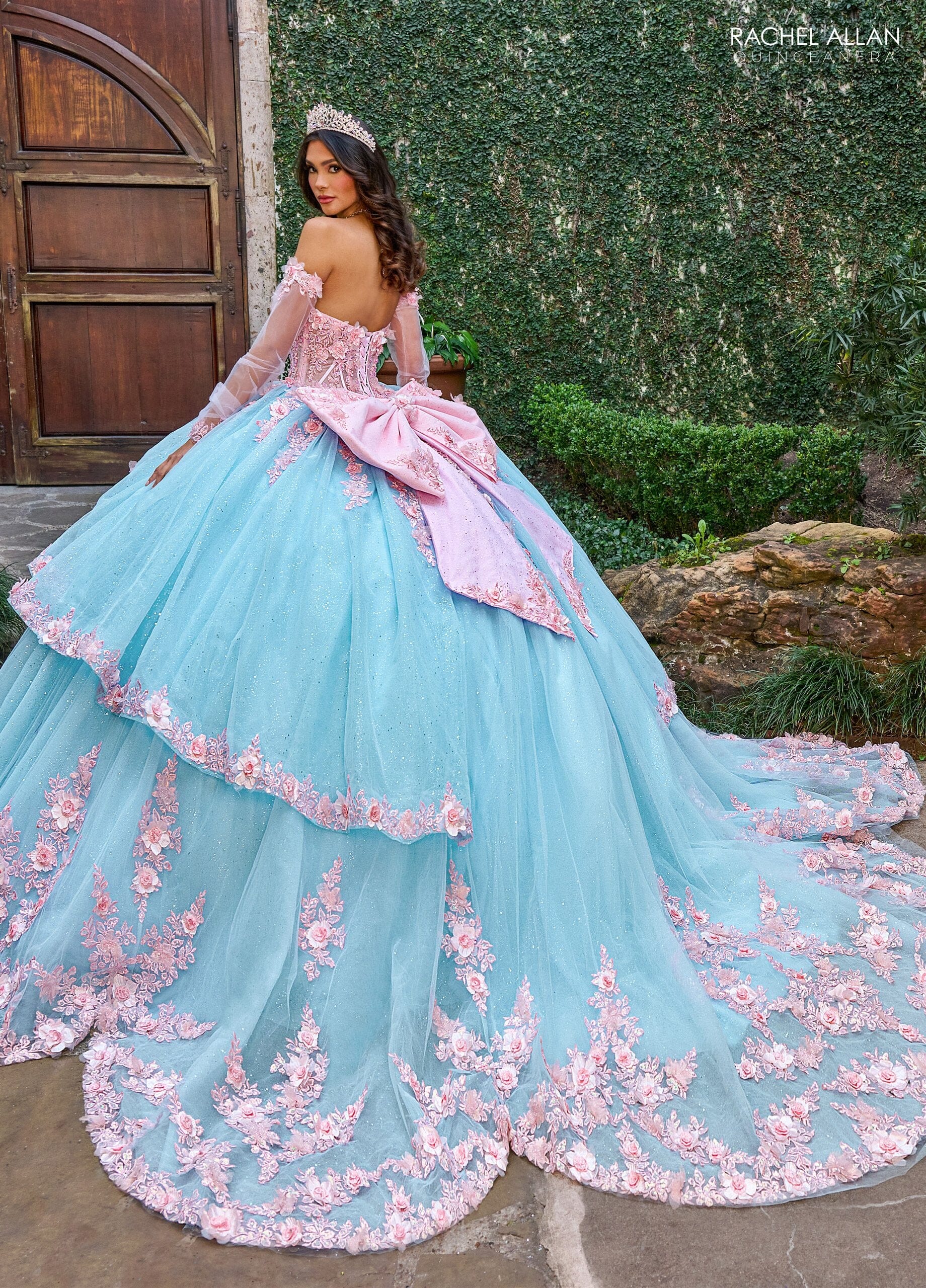 Strapless Corset Quinceanera Dress by Rachel Allan RQ2196 – ABC