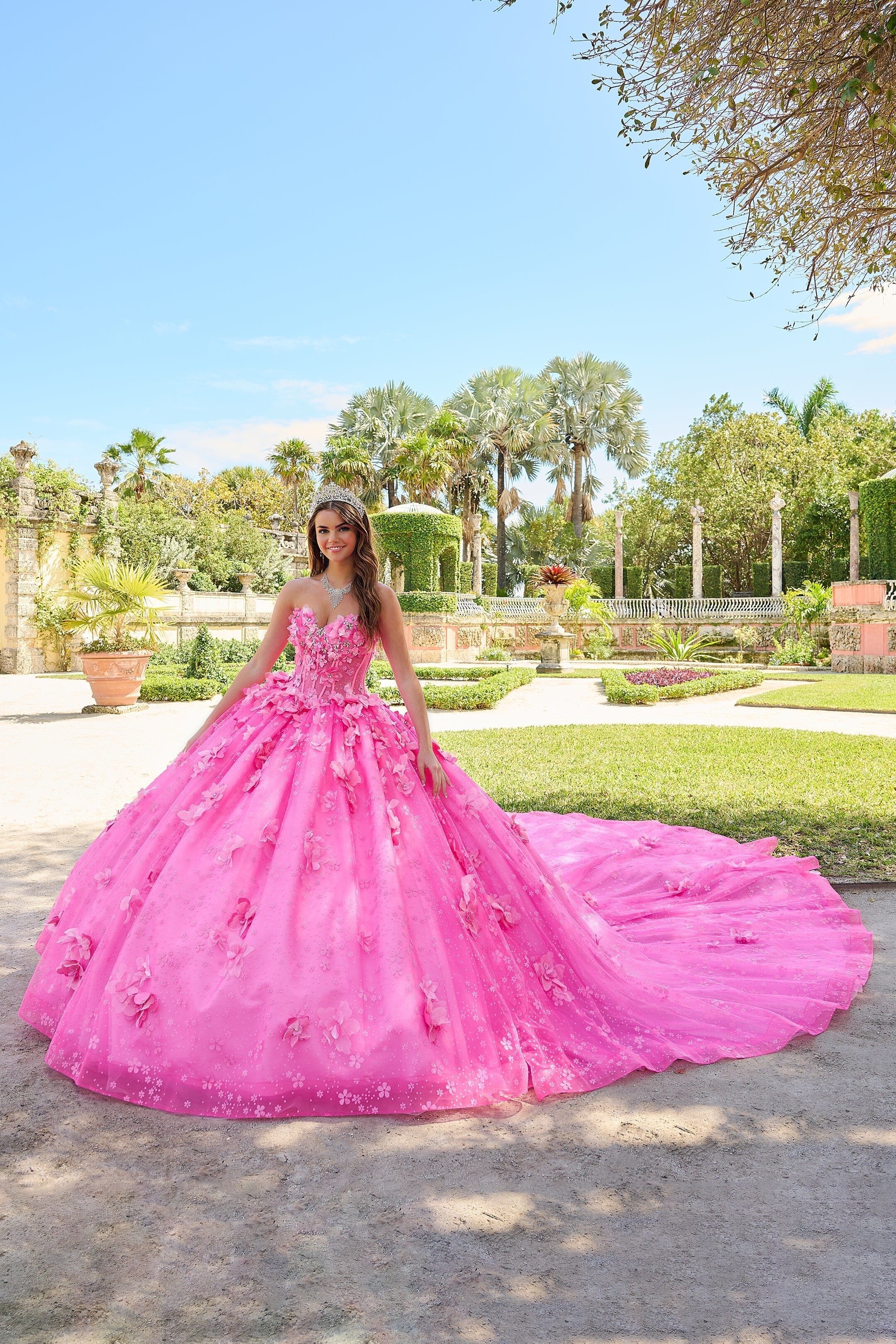 Strapless Puff Sleeve Quinceanera Dress by Amarra 54218 – ABC Fashion