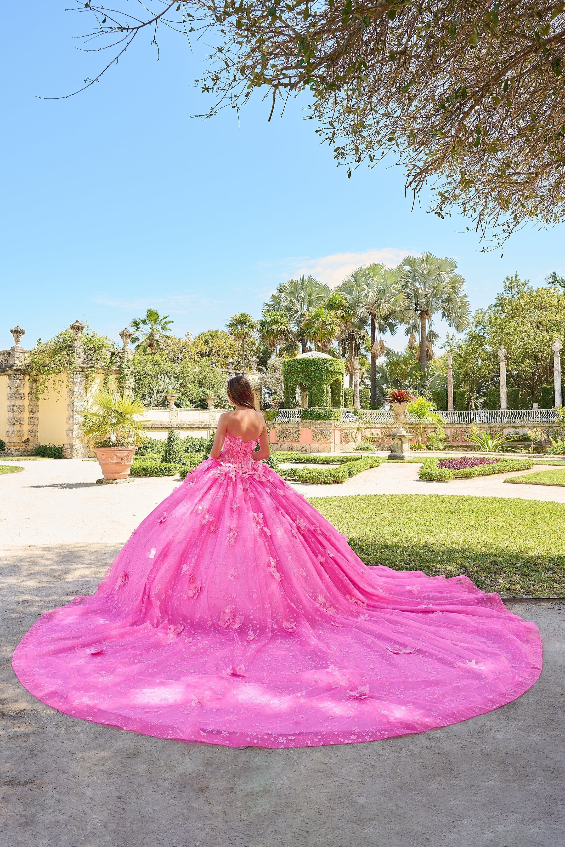 Strapless Puff Sleeve Quinceanera Dress by Amarra 54218 – ABC Fashion