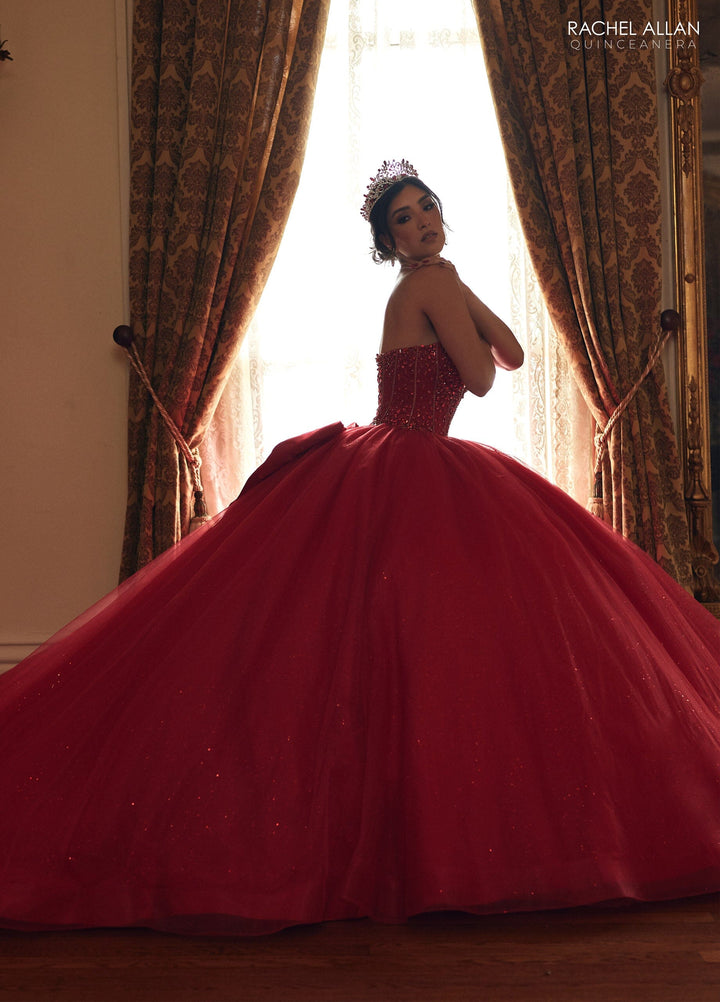 Strapless Quinceanera Dress by Rachel Allan RQ1156