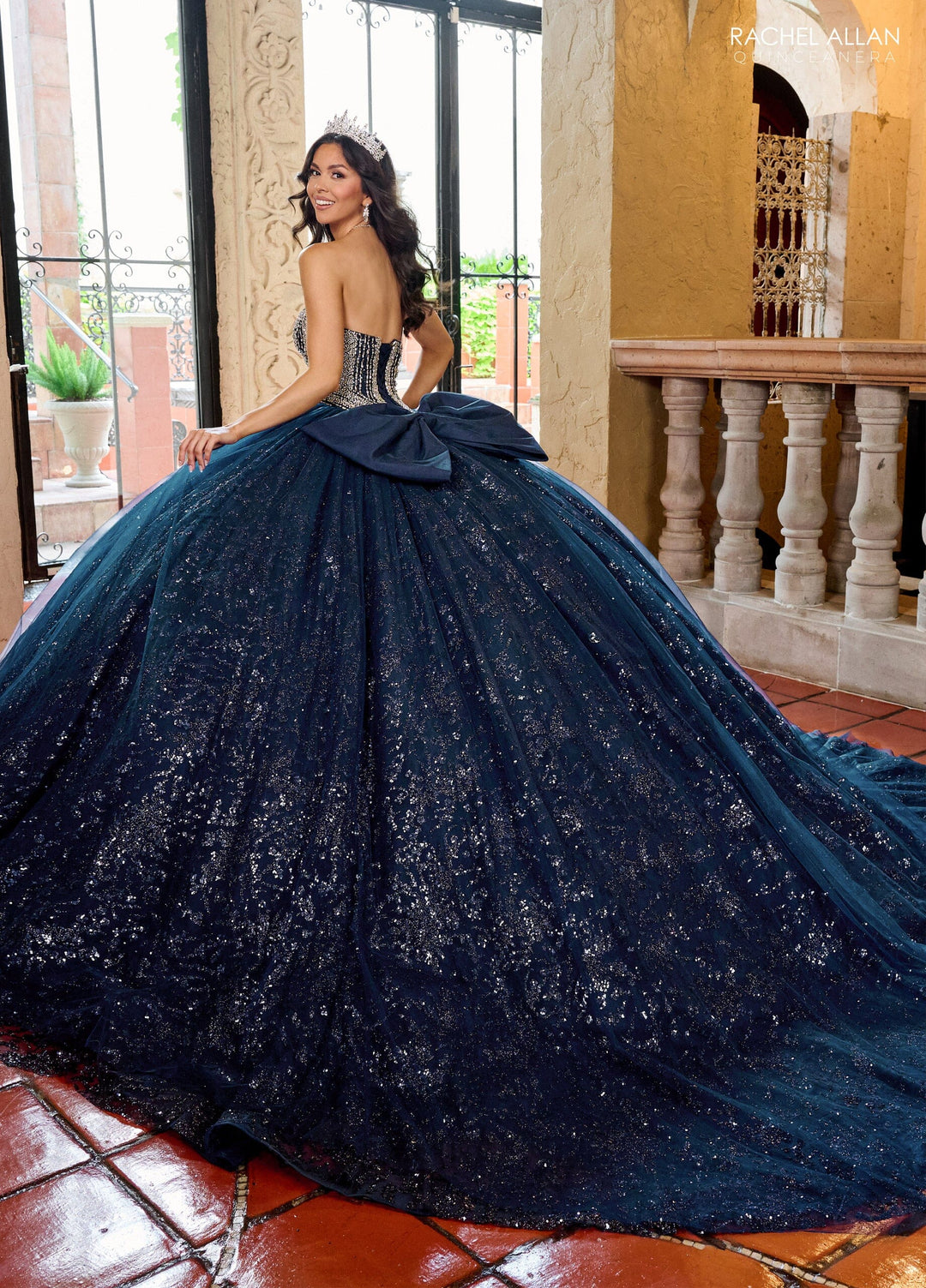Strapless Quinceanera Dress by Rachel Allan RQ1160