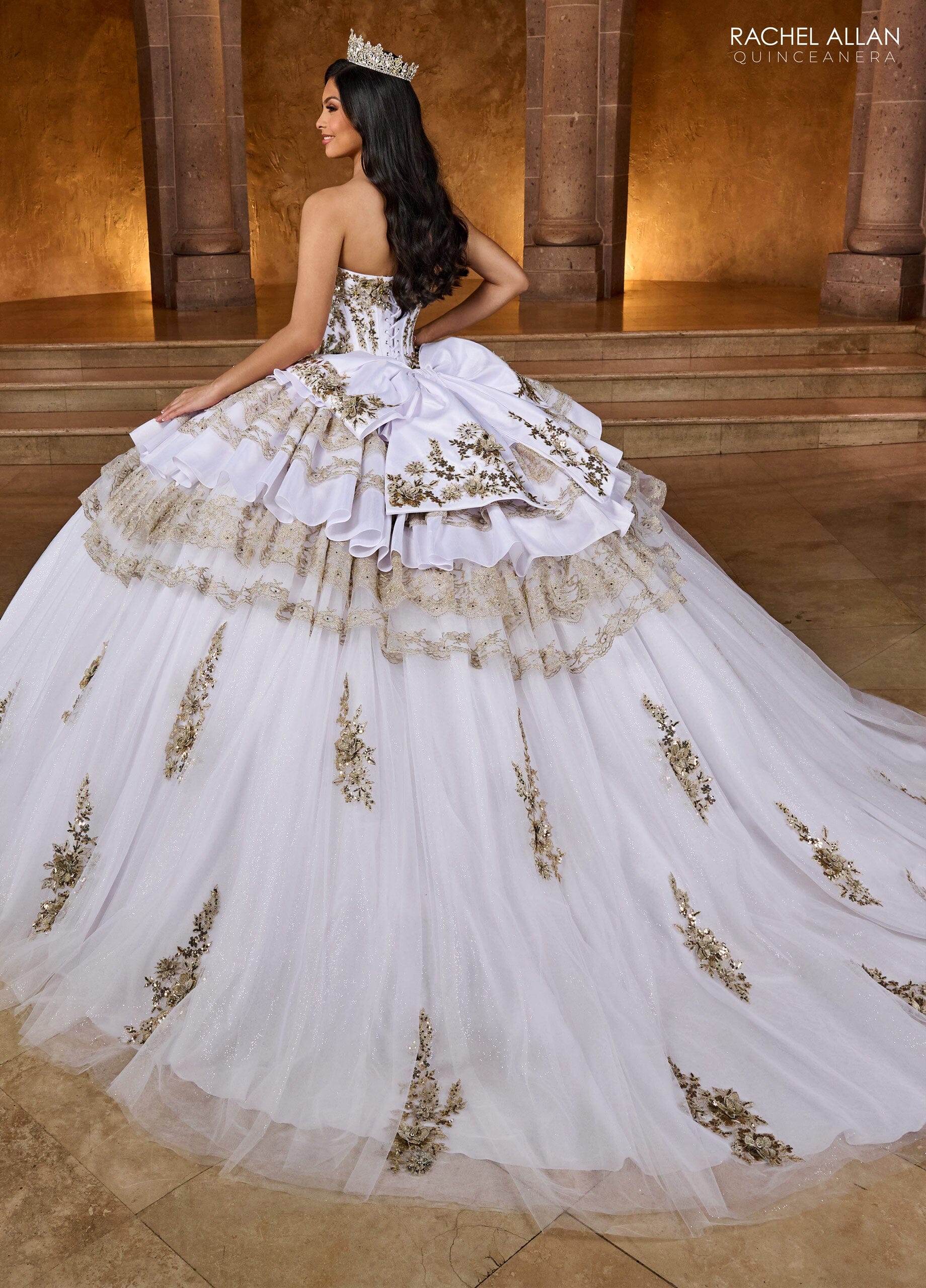 Quinceanera Dresses 2024 Ball Gowns 2024 Vestidos de Quinceanera Tagged White ABC Fashion