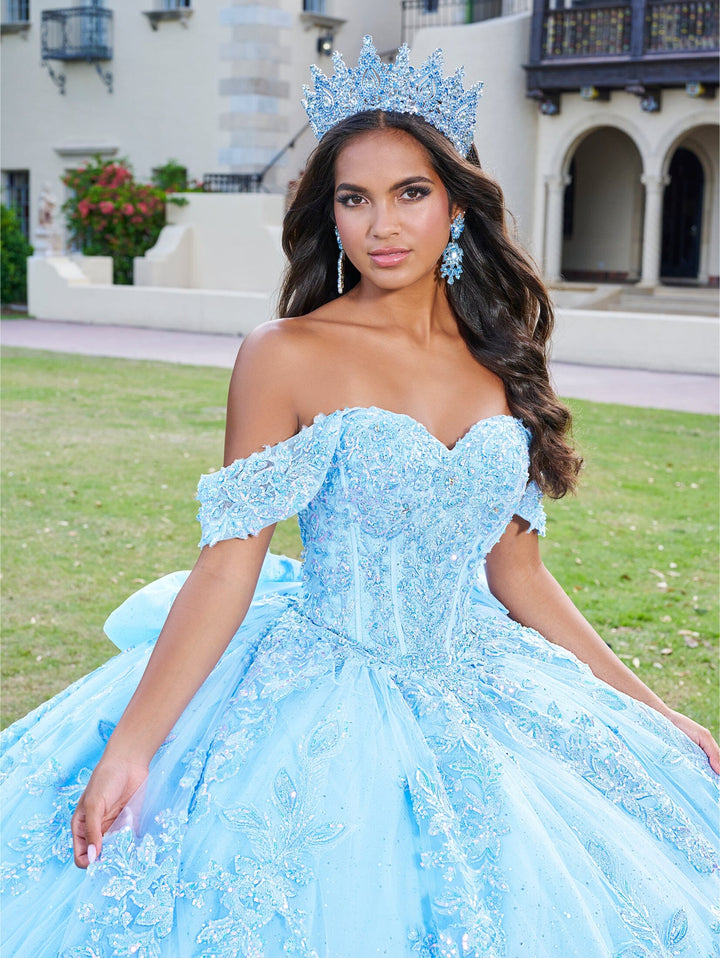 Sweetheart Corset Quinceanera Dress by House of Wu 26072