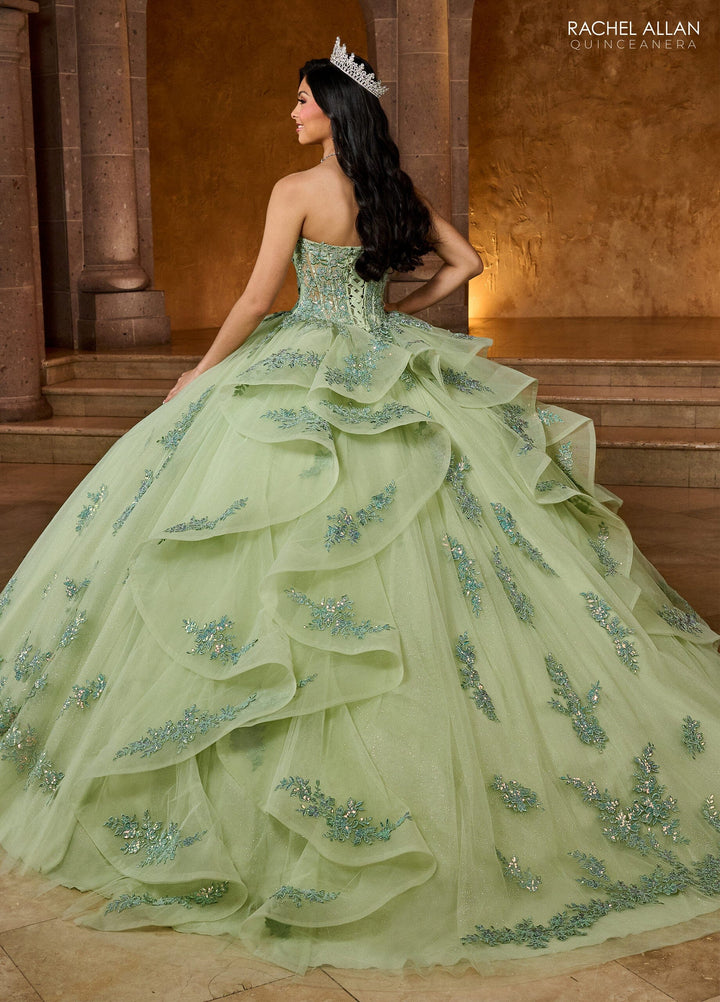 Sweetheart Layered Quinceanera Dress by Rachel Allan RQ1138