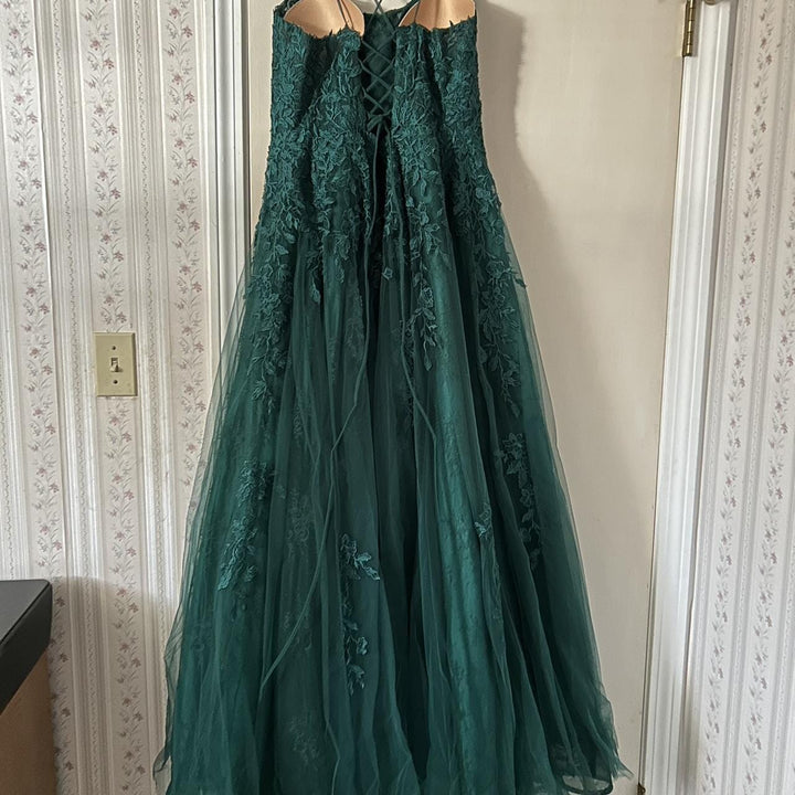 Tulle Sleeveless A-line Gown by Jovani 06644