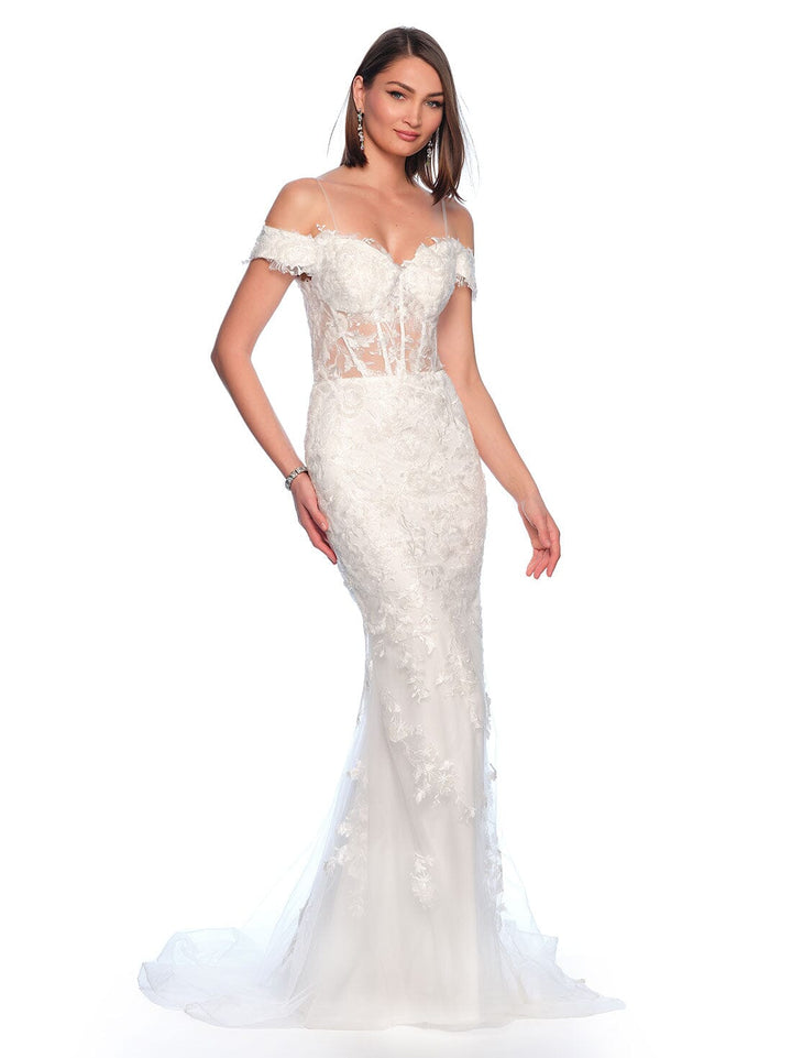 Wedding Dress by Dave and Johnny 10619