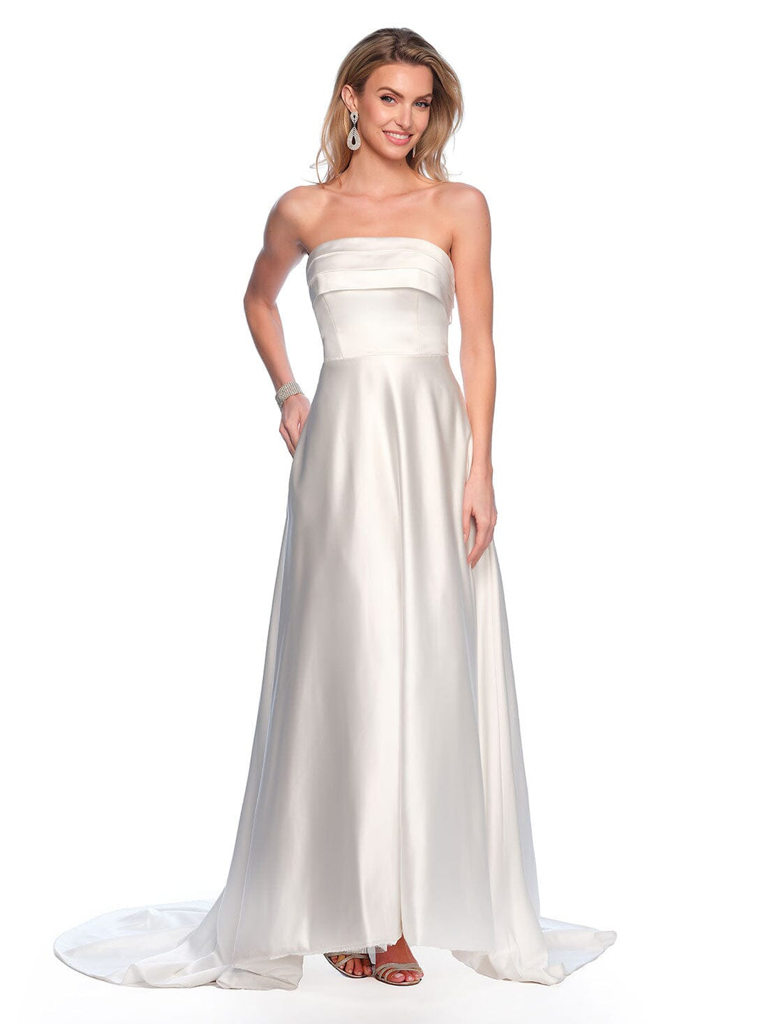 Wedding Dress by Dave and Johnny 10652 Ivory / 20 Wedding Dress by Dave and Johnny 10652 Ivory / 20
