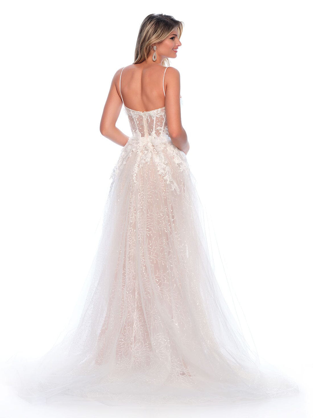 Wedding Dress by Dave and Johnny 12106 Ivory / 18