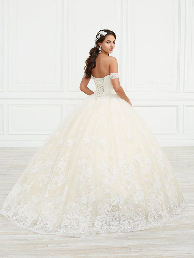 3D Applique Quinceanera Dress by House of Wu 26975