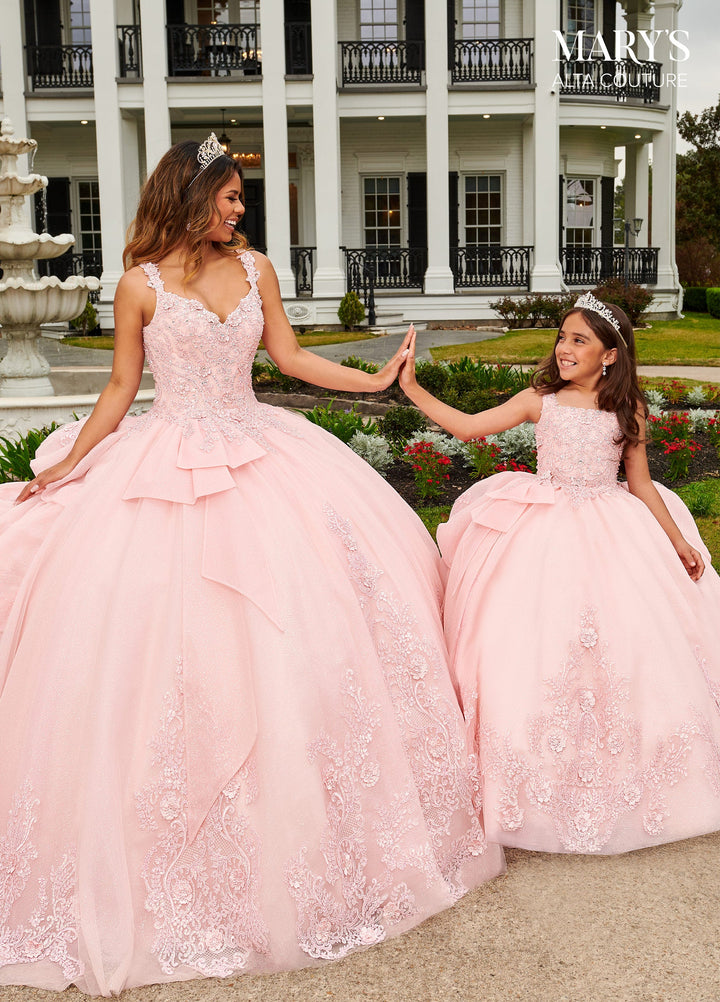 3D Floral Quinceanera Dress by Alta Couture MQ3092