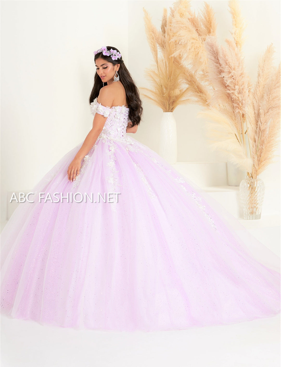 3D Floral Quinceanera Dress by Fiesta Gowns 56457