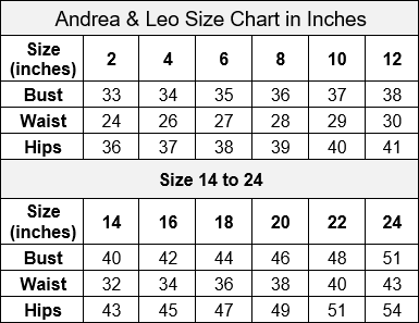 Andrea and Leo A0850 Dress
