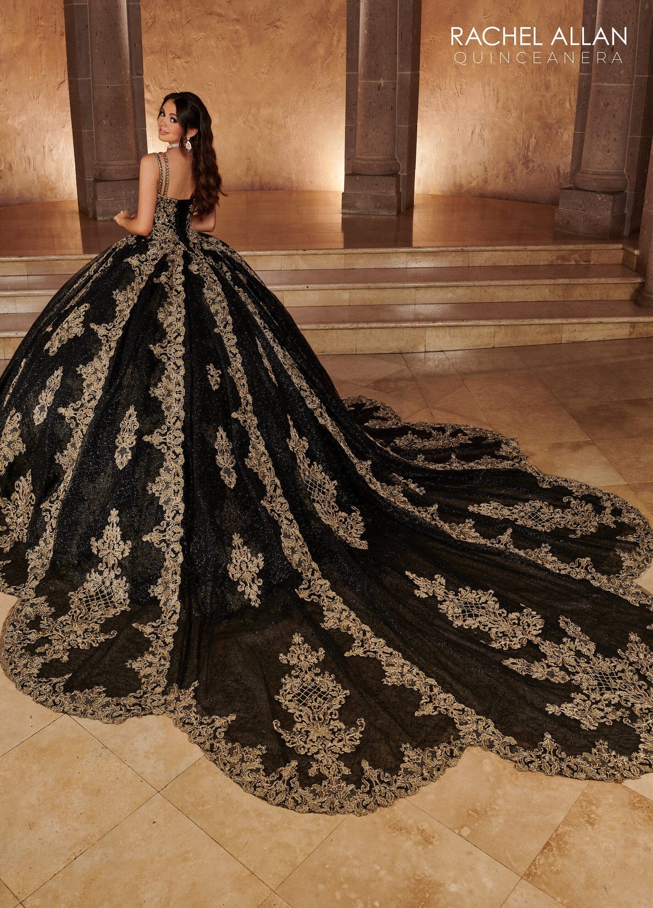 Applique Glitter Quinceanera Dress by Alta Couture MQ3091 – ABC Fashion