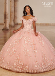 Applique Quinceanera Dress by Mary's Bridal MQ2141