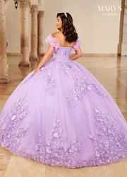 Applique Quinceanera Dress by Mary's Bridal MQ2141