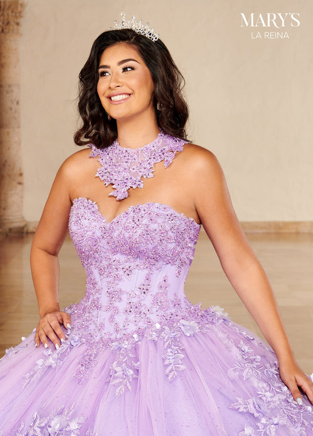 Applique Quinceanera Dress by Mary's Bridal MQ2141