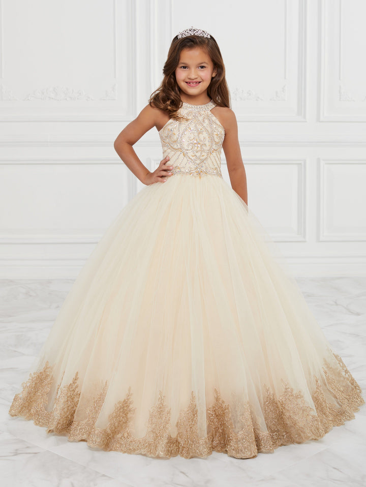 Beaded High-Neck Quinceanera Dress by House of Wu 26881-Quinceanera Dresses-ABC Fashion