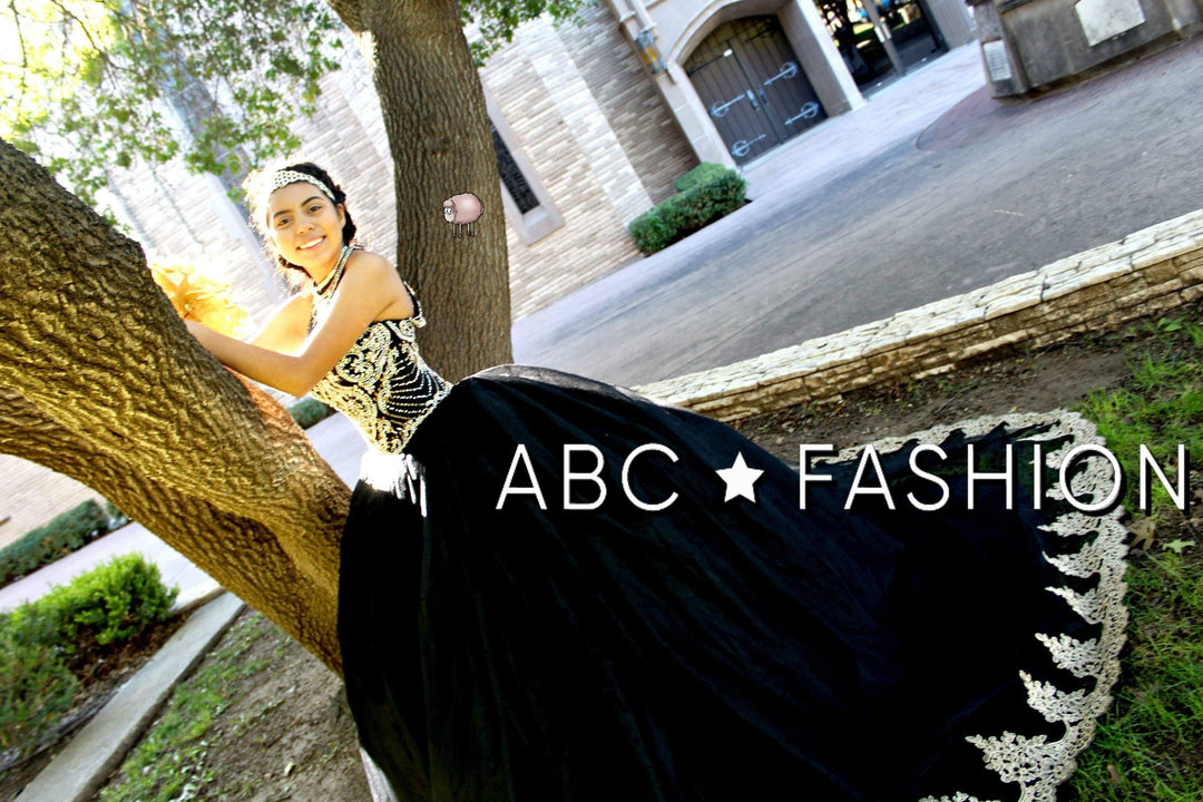 Beaded High-Neck Quinceanera Dress by House of Wu 26881-Quinceanera Dresses-ABC Fashion