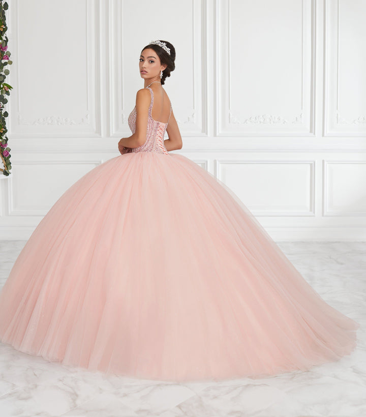 Beaded Sleeveless Tulle Quinceanera Dress by House of Wu 26943-Quinceanera Dresses-ABC Fashion