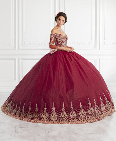 Bell Sleeve Off Shoulder Quinceanera Dress by House of Wu 26948-Quinceanera Dresses-ABC Fashion