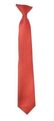 Boys Coral Clip On Necktie-Boys Neckties-ABC Fashion