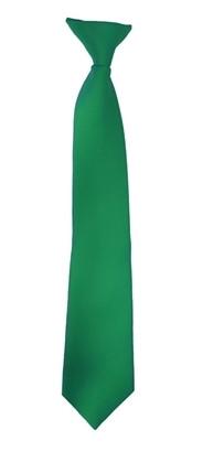 Boys Emerald Green Clip On Necktie-Boys Neckties-ABC Fashion