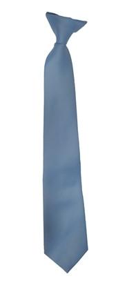 Boys Light Blue Clip On Necktie-Boys Neckties-ABC Fashion