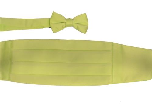 Boys Mint Green Cummerbund and Bow Tie Set-Boys Cummerbund-ABC Fashion