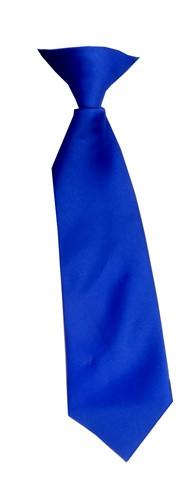 Boys Royal Blue Clip On Necktie-Boys Neckties-ABC Fashion