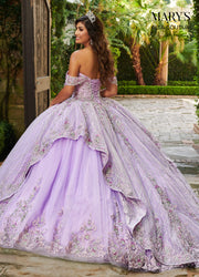 Cape Quinceanera Dress by Alta Couture MQ3061