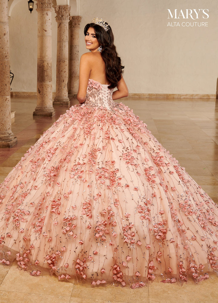 Cape Quinceanera Dress by Alta Couture MQ3075