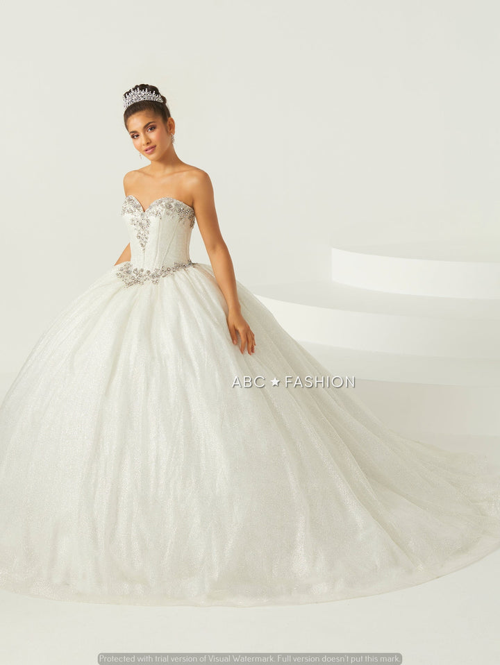 Cape Quinceanera Dress by House of Wu 26001