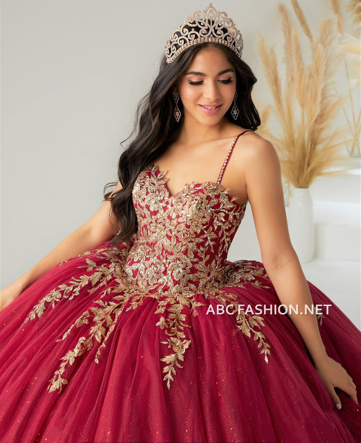 Cape Quinceanera Dress by House of Wu 26035C
