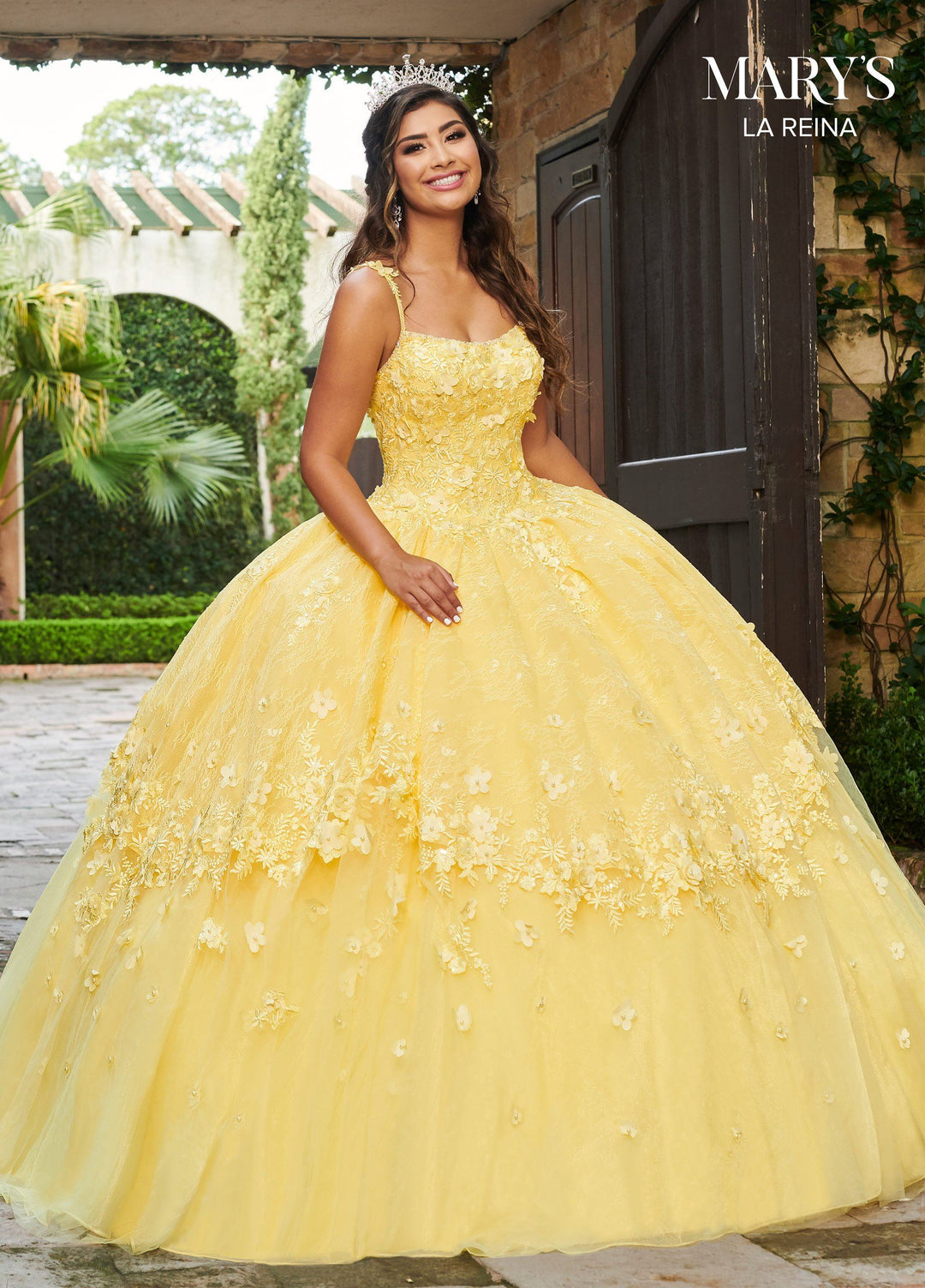 Cape Quinceanera Dress by Mary's Bridal MQ2115