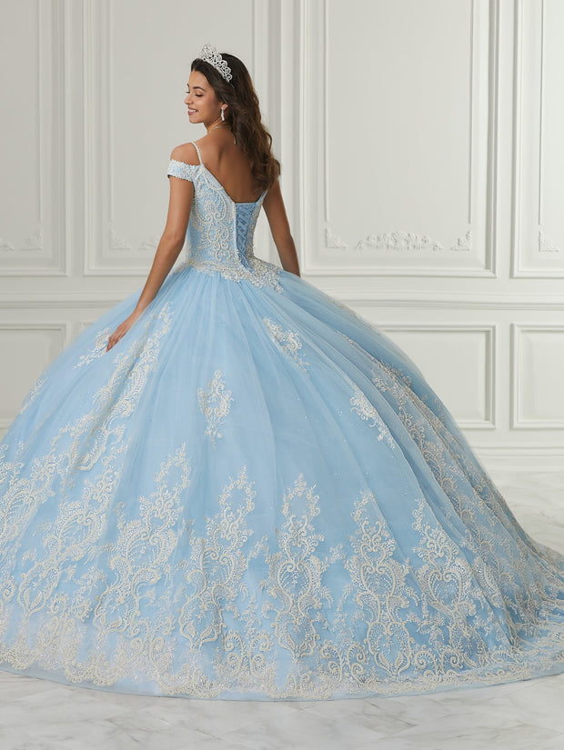 Cold Shoulder Quinceanera Dress by House of Wu 26980