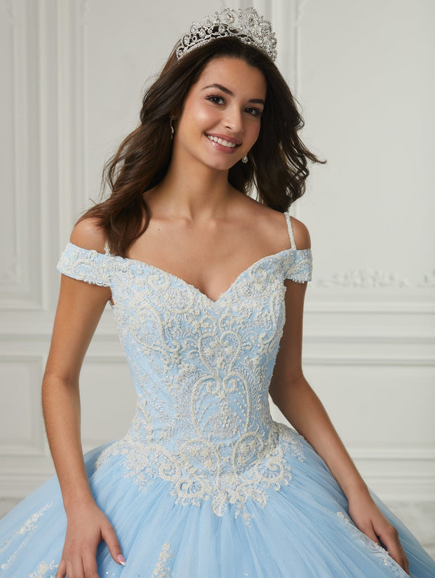 Cold Shoulder Quinceanera Dress by House of Wu 26980