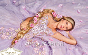 Beaded Lilac Quinceanera Dress by Ragazza D64-564