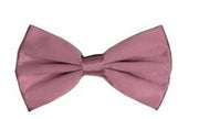 Eggplant Bow Ties with Matching Pocket Squares-Men's Bow Ties-ABC Fashion
