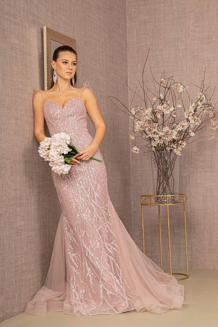 Embellished Sweetheart Mermaid Dress by GLS Gloria GL3121