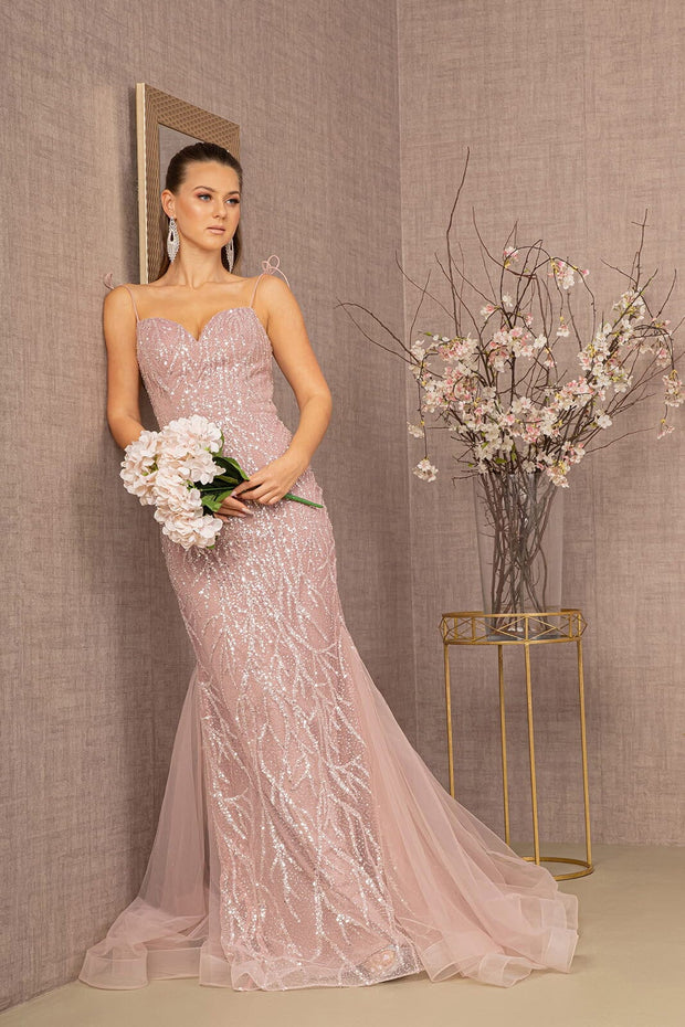 Embellished Sweetheart Mermaid Dress by GLS Gloria GL3121