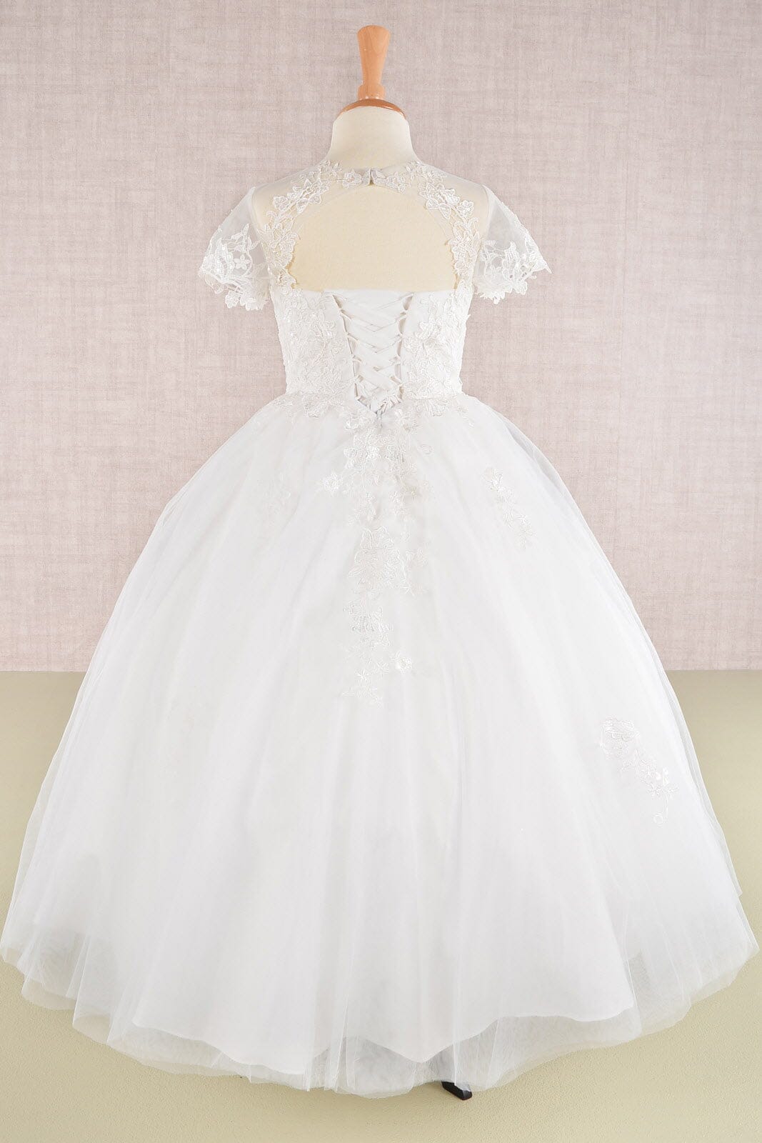 Elizabeth K GK113 Girl Pageant Dress - Formal Dress Shops White / 2 Elizabeth K GK113 Girl Pageant Dress - Formal Dress Shops White / 2