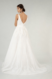 Embroidered Lace Bridal Gown by Elizabeth K GL1902