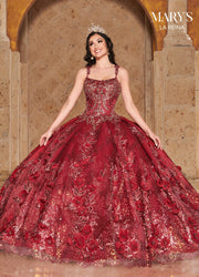 Embroidered Quinceanera Dress by Mary's Bridal MQ2126