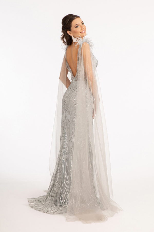 Annabeth Dress - Silver - Polyester - Sézane