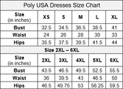 Fitted Short Sleeveless Dress by Poly USA 8522