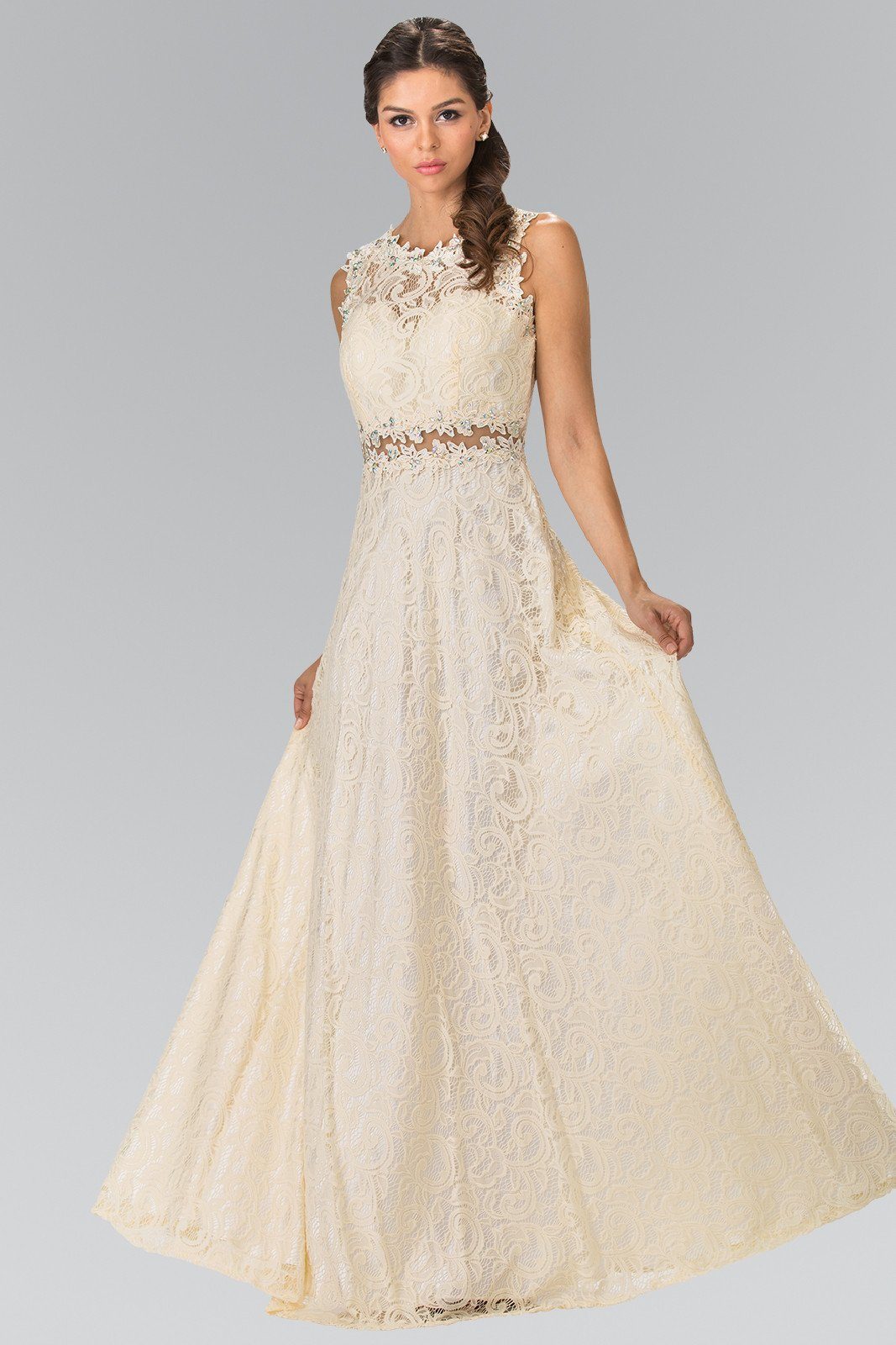 Elizabeth K GL1460 Prom Dress - Blush | NewYorkDress Elizabeth K GL1460 Prom Dress - Blush | NewYorkDress