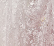 Floral Applique A-line Wedding Dress by Nox Anabel JE922