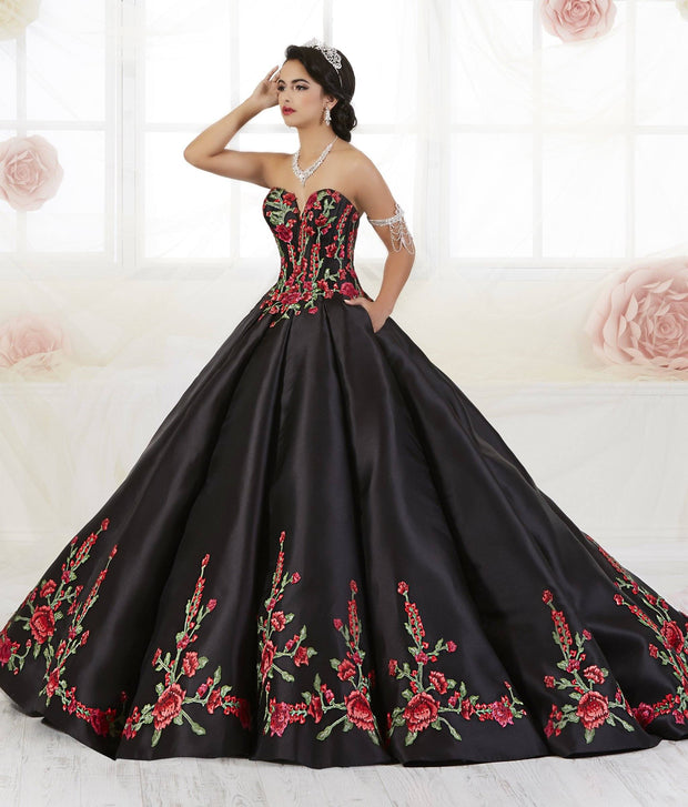 Floral Embroidered Quinceanera Dress by House of Wu 26908-Quinceanera Dresses-ABC Fashion